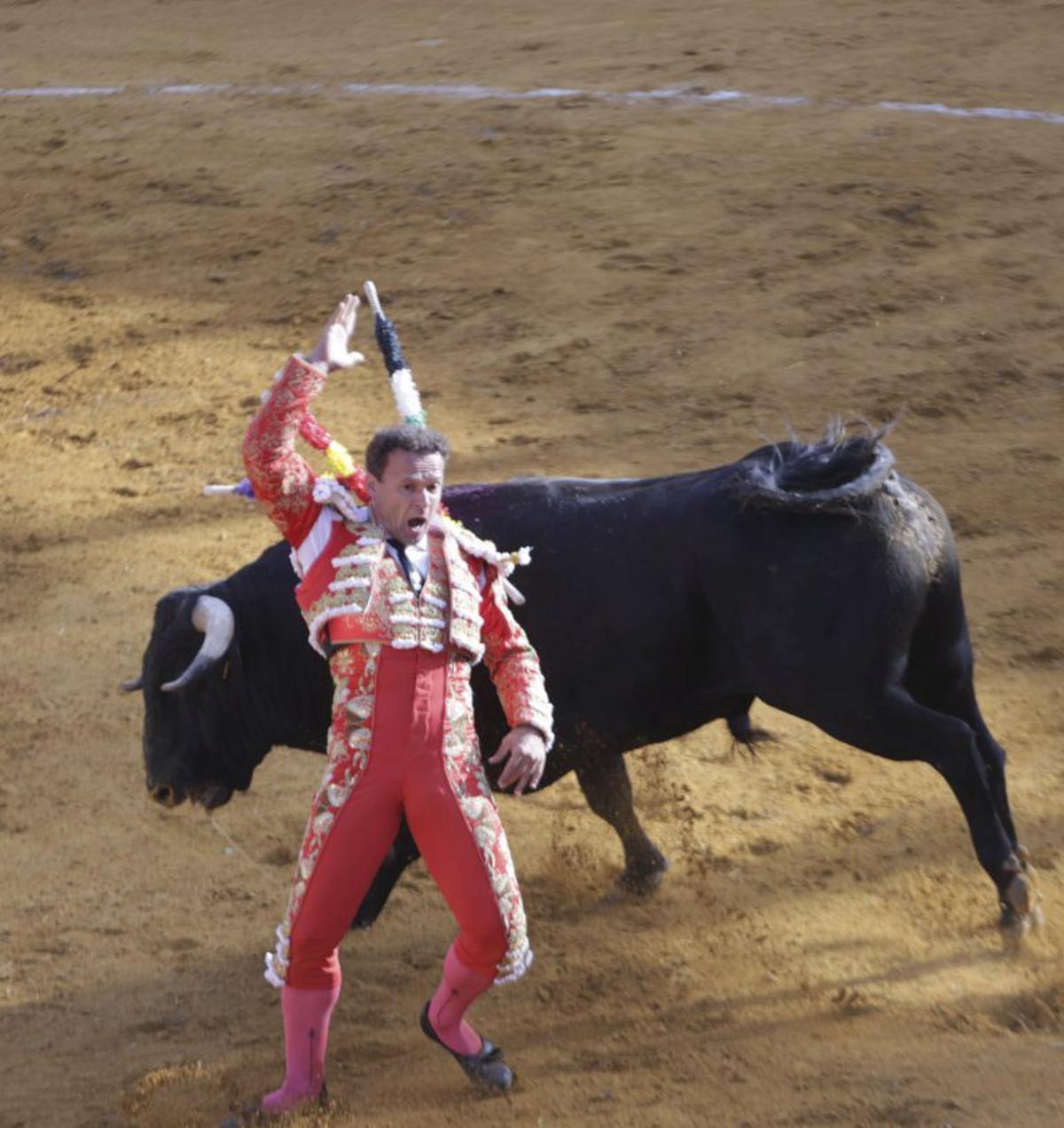 Ferrera llegó a Muro con su «circo» a cuestas. |