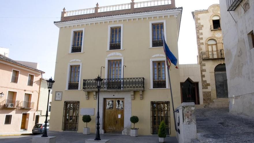 El edificio consistorial de Albaida, en una imagen de archivo