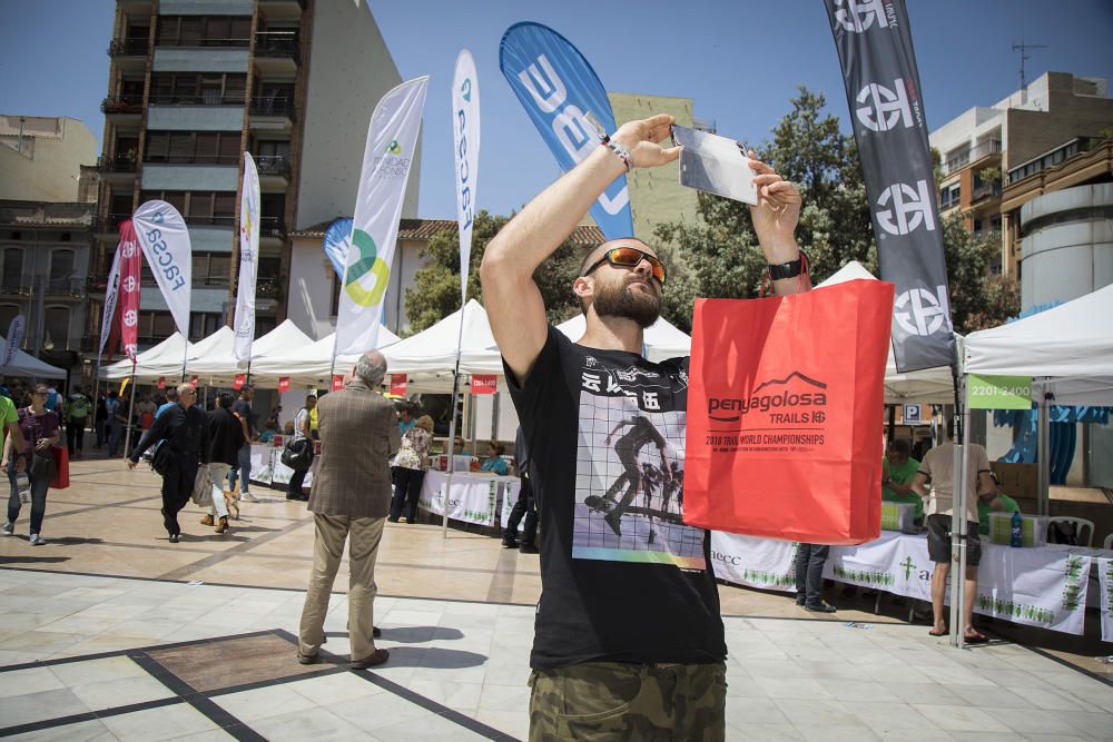 Feria del corredor del mundial de trail en Castelló