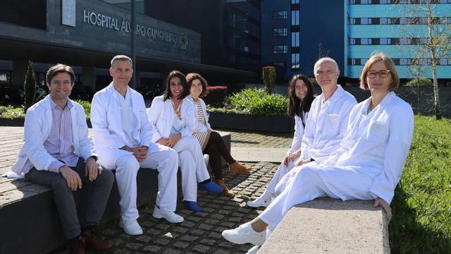 El equipo de la unidad de enfermedad inflamatoria intestinal del Chuvi. //