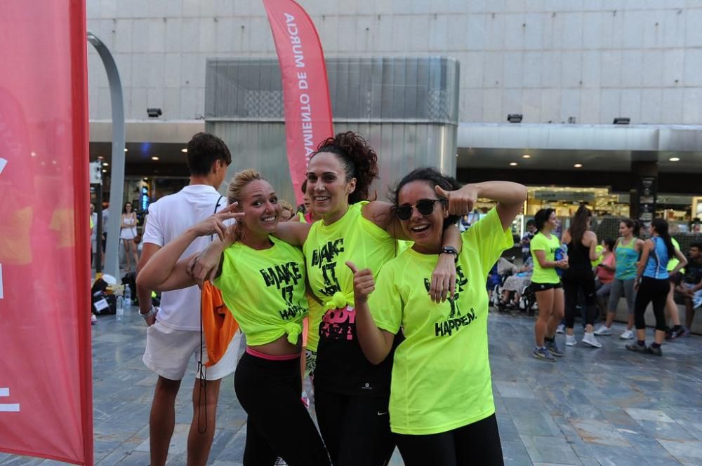 Zumba en la Avenida Libertad