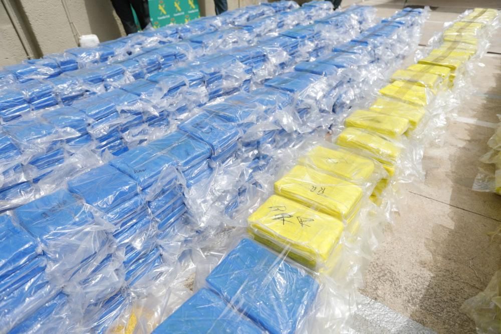 Guardia Civil y Policía Nacional incautaron 3.800 kilos de cocaína en el Puerto de València durante el Estado de Alarma