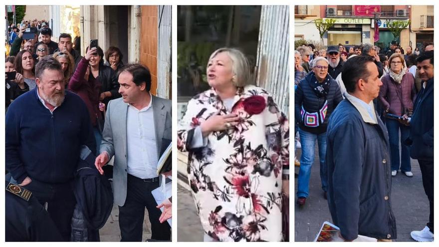 Vídeo: La alcaldesa, el vicealcalde y el portavoz de Vox, increpados tras el pleno en Vinaròs
