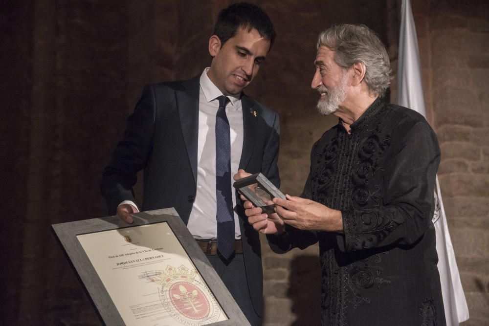 Cardona celebra 1000 anys d'història amb Jordi Savall