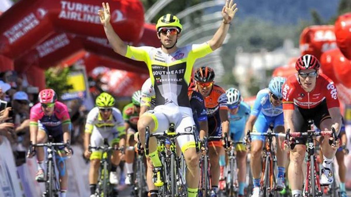 Jakub Mareczko se ha llevado la victoria en la quinta etapa de la Vuelta Turquía