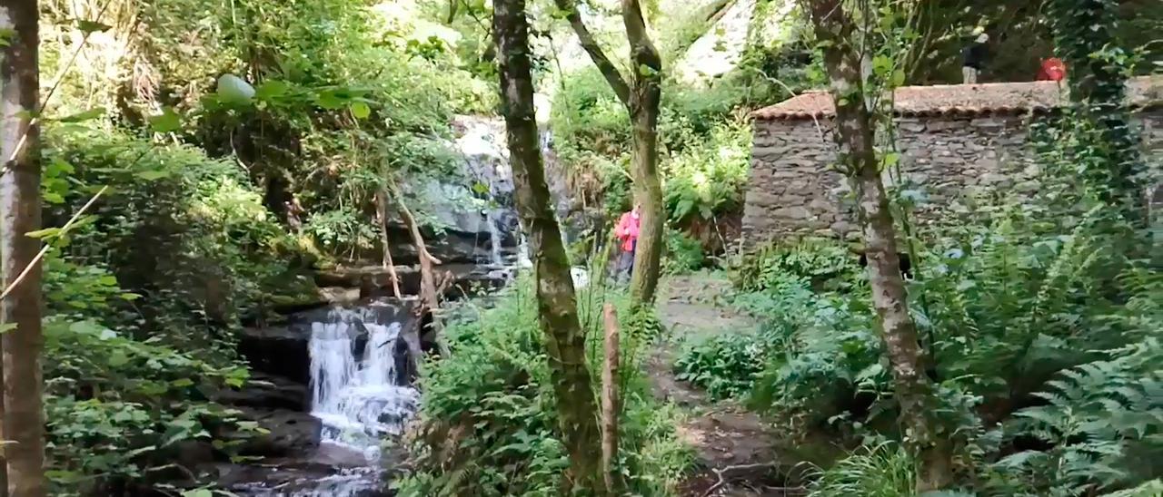 El sonido de paz de las cataratas de Silleda y Lalín