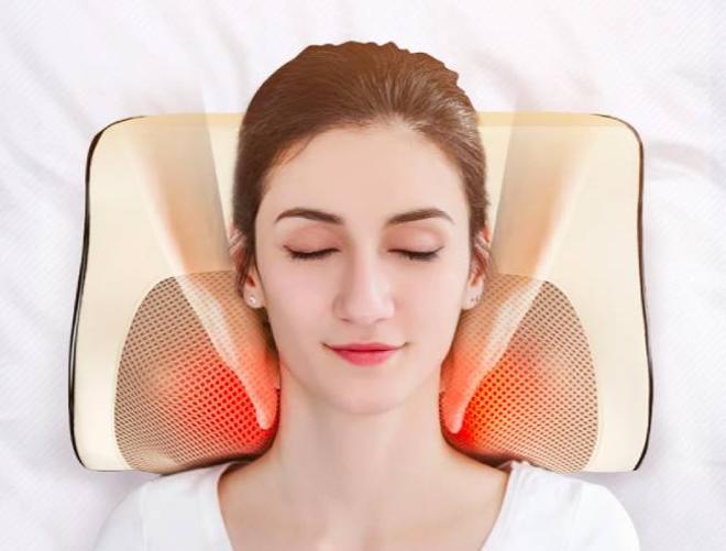 Almohada de masaje para cuello y espalda