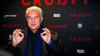 Laporta, presente en el estreno de el documental de Cruyff en Ámsterdam