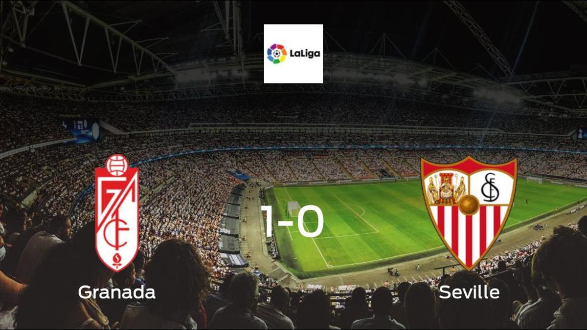 Travelling Seville are humbled in a 1-0 defeat by Granada