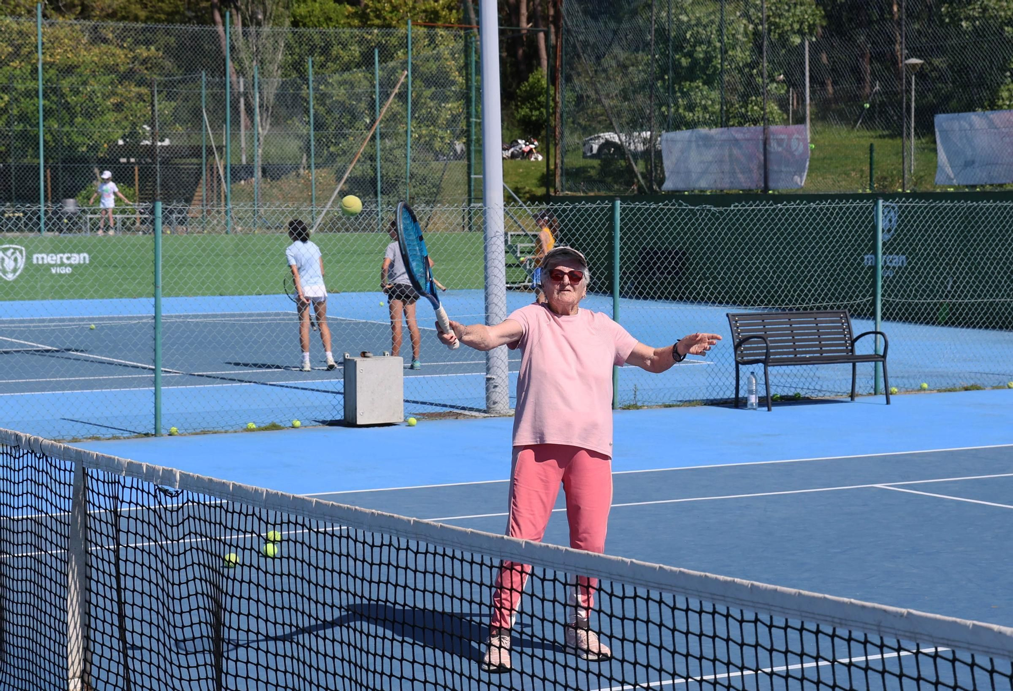 El ‘match ball’ de Esther a sus 90 años: “Estoy como una rosa”