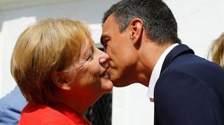 Sánchez y Merkel pactan ayuda prioritaria para Marruecos