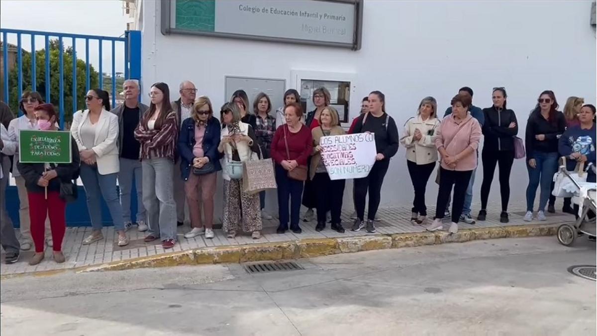 Imagen de la protesta