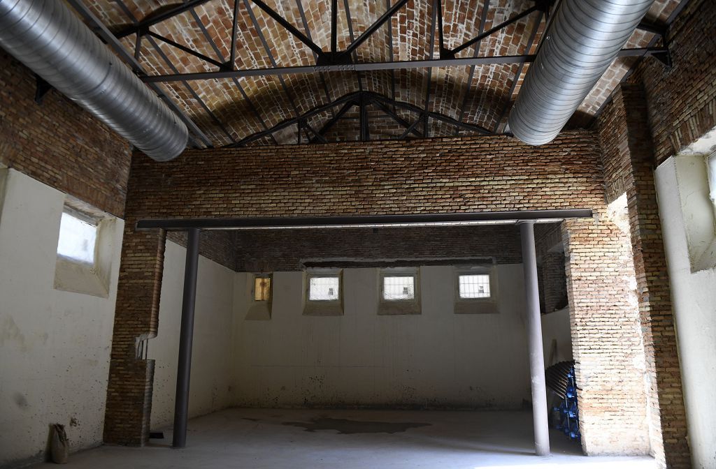 Así van las obras en la segunda fase de la Cárcel Vieja de Murcia
