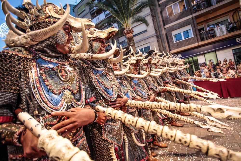 El municipio celebra el día de San Hipólito con los actos de la ofrenda, la presentación de armas y la procesión