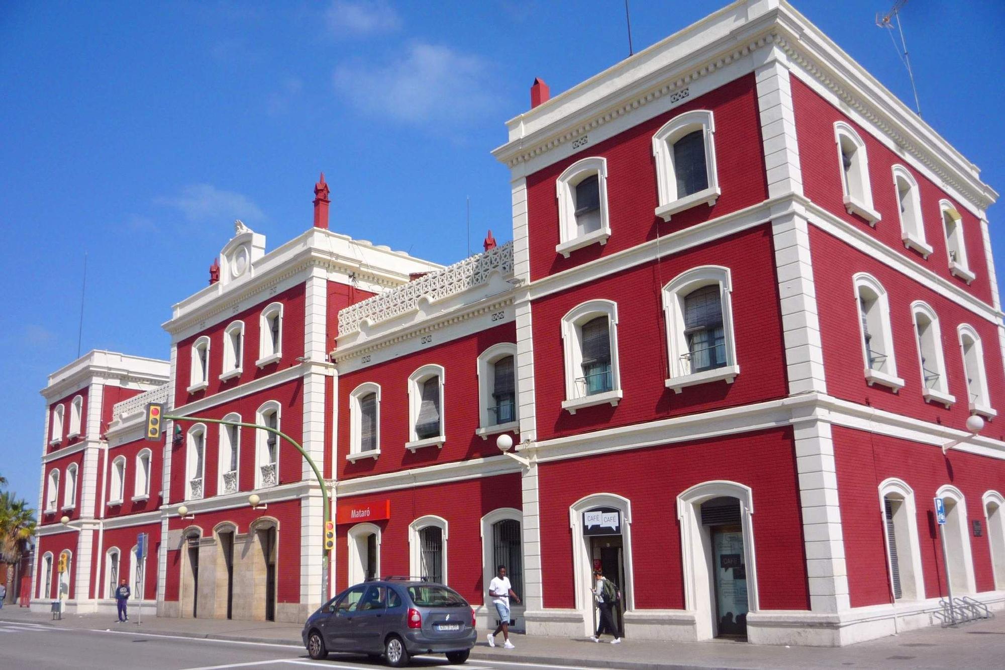 La estación de tren de Mataró, en una imagen de archivo.