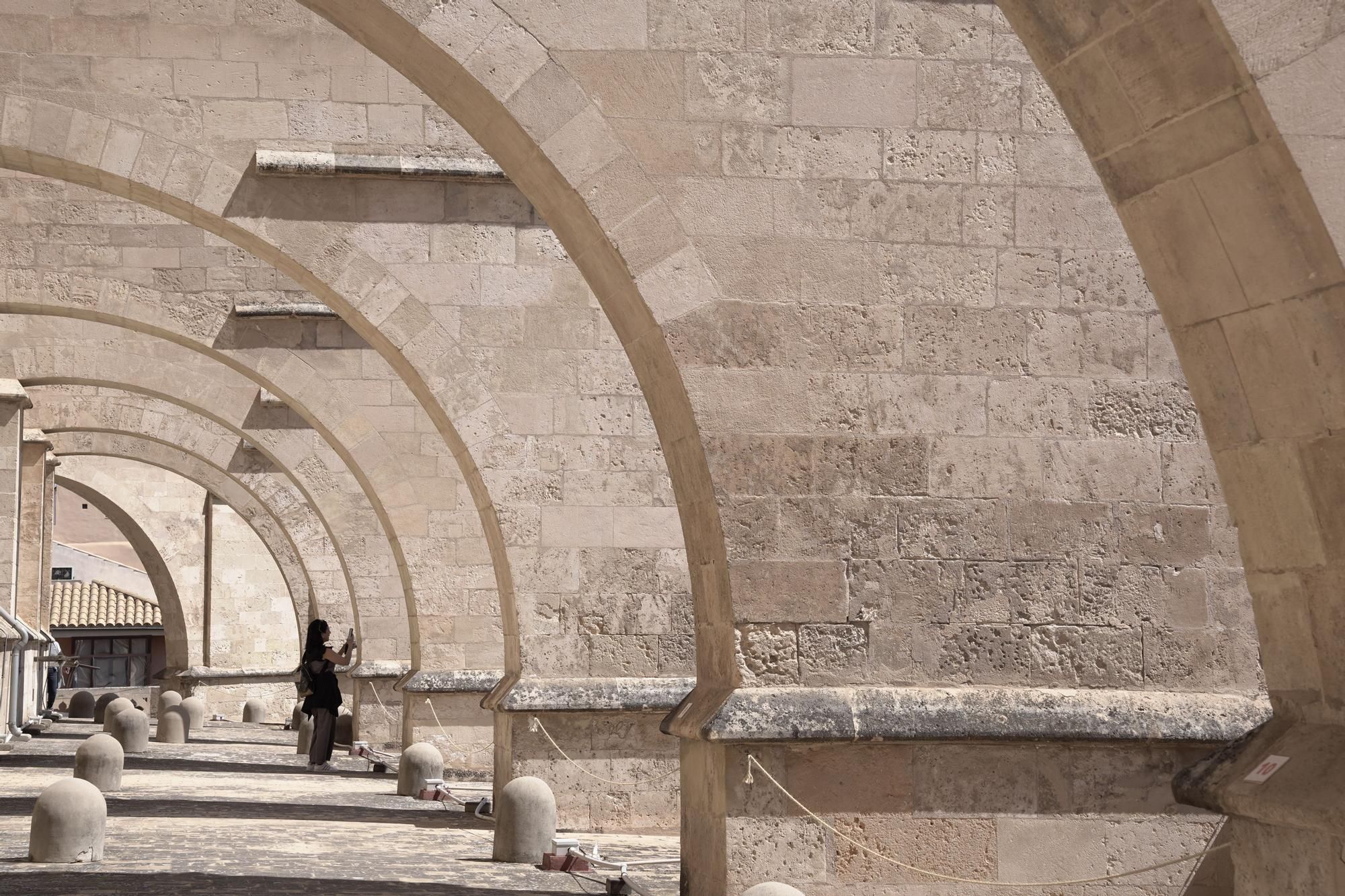 Die Kirche Santa Eulàlia in Palma de Mallorca öffnet die Dachterrasse für Besucher