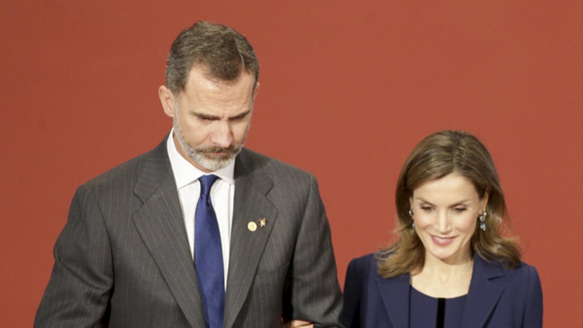 El Rey Felipe II y la Reina Letizia en los Premios Jaime I