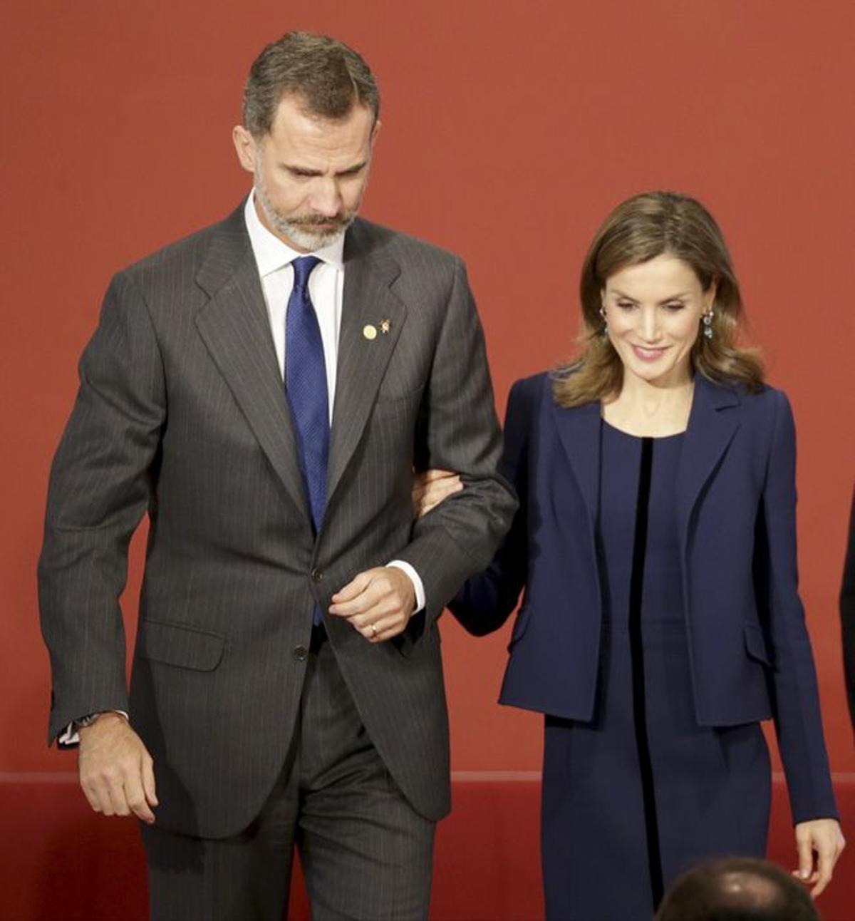 El Rey Felipe II y la Reina Letizia en los Premios Jaime I