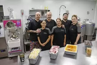 L'elaboració de Gelats Dliri a la nau de Serra de Daró