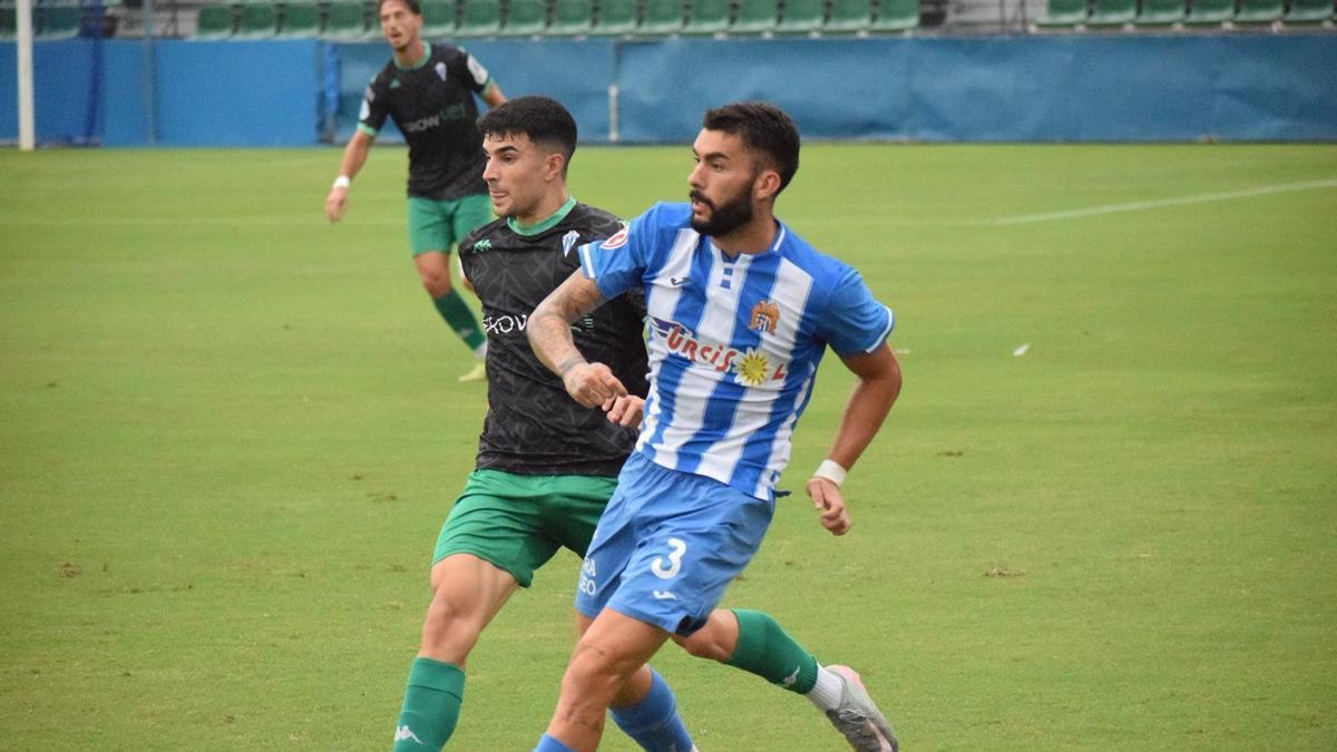 José Mas, del Águilas FC, durante la pretemporada.