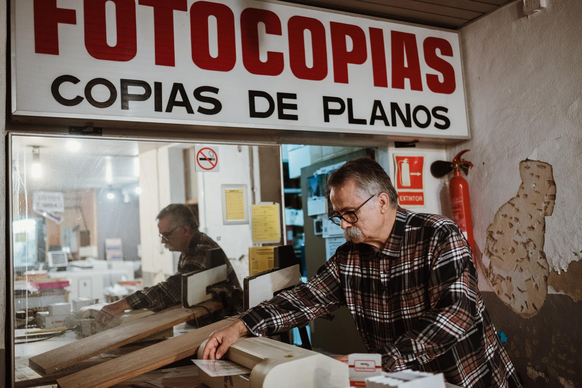 La copistería Bohigas echa el cierre