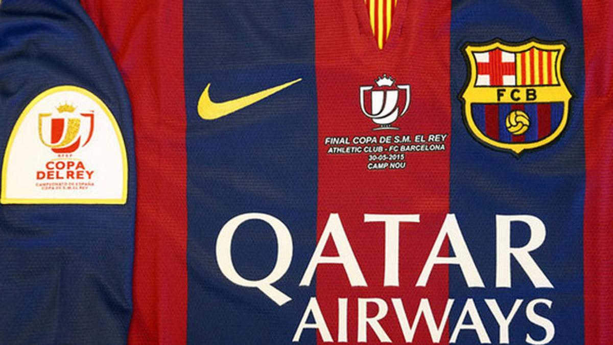 Esta será la camiseta del Barcelona en la final