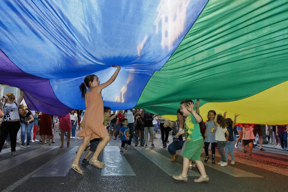 Manifestación del Orgullo LGTBi en Valencia