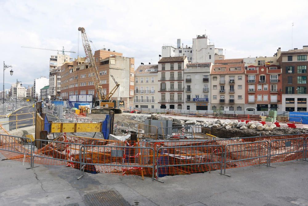Obras paradas en Málaga
