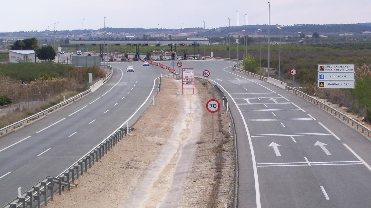 La AP-7 Alicante-Cartagena cuenta actualmente con más de 76 kilómetros.