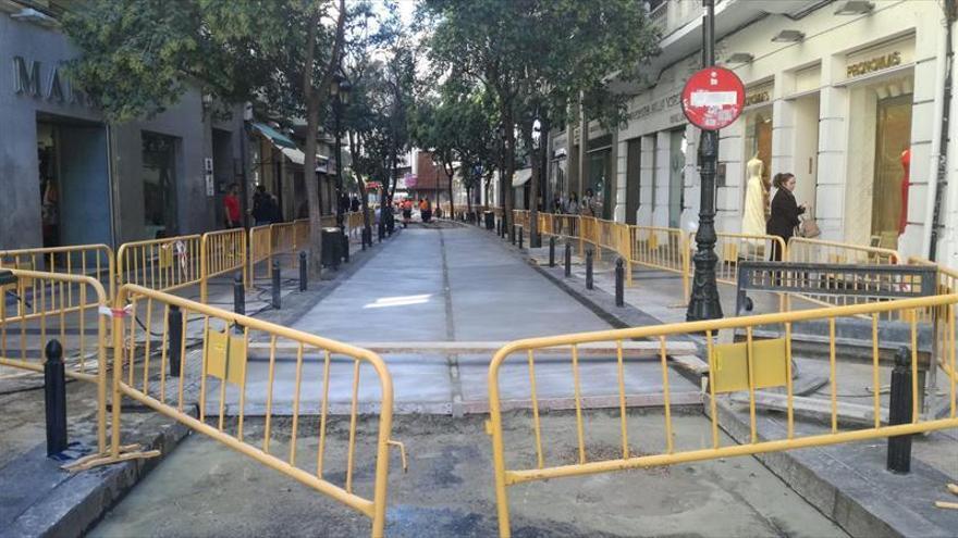 PP, PSOE y Cs quieren suspender durante 15 días las obras de Don Jaime