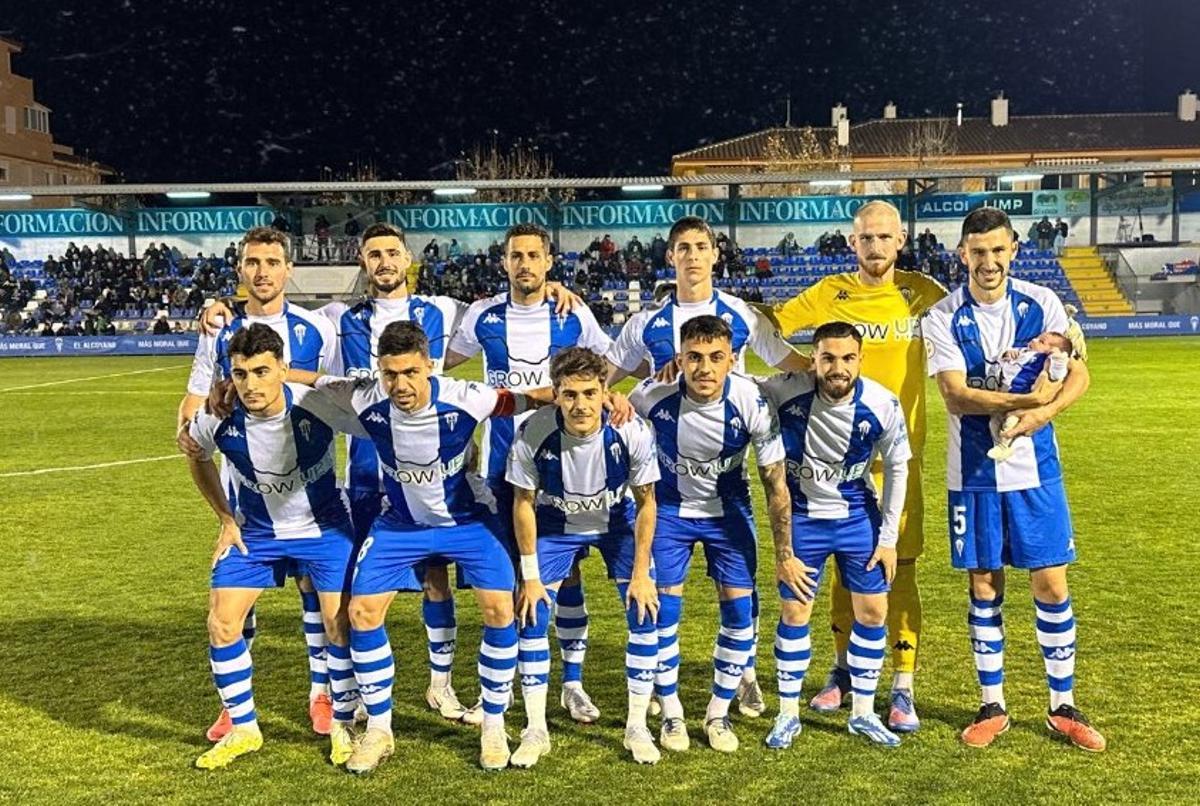 Once titular del Alcoyano contra el Recreativo