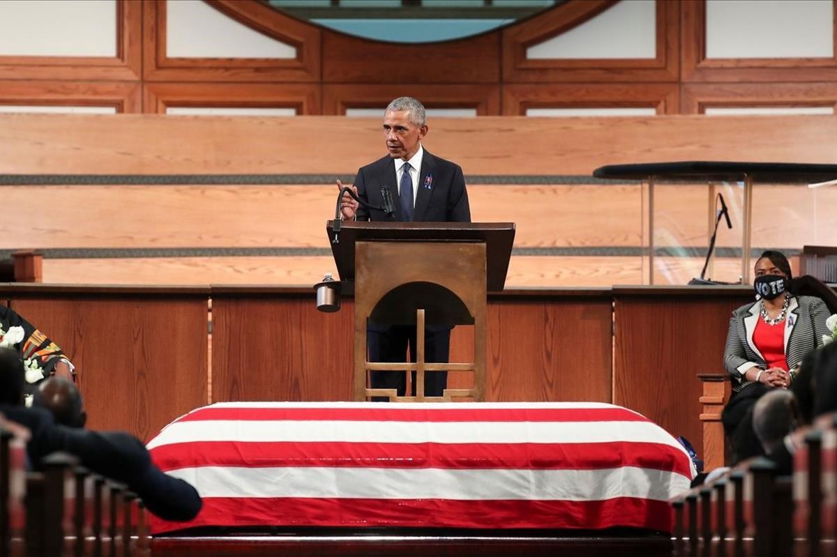 zentauroepp54301262 former us president barack obama speaks during the funeral o200730221349