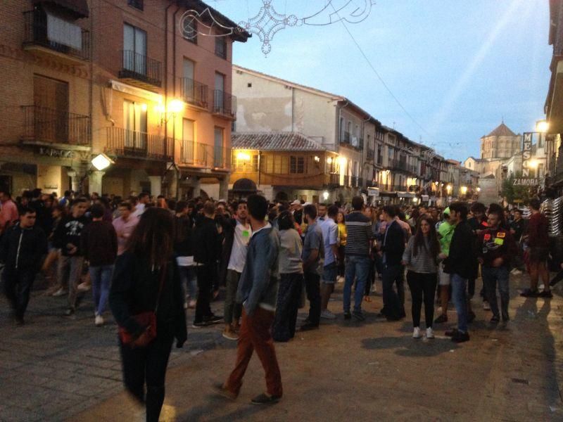 Toro de cajón y encierro urbano en Toro