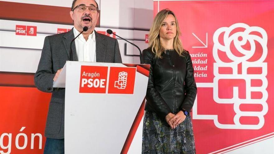 Lambán pide a Echenique que no vaya contra la voluntad de los electores