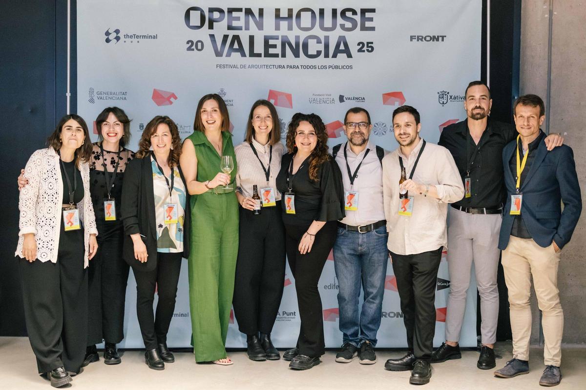 El equipo de Open House Valencia en su edición de 2025.