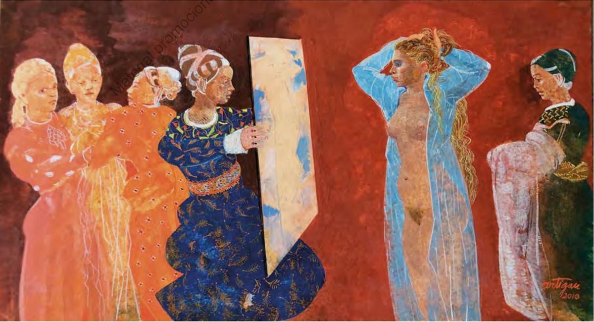 Las mujeres del Tirant según Francesc Artigau.