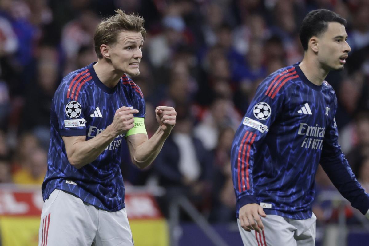 Champions League: Atlético de Madrid - Arsenal, en imágenes.