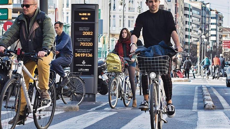 Les ciutats pugen a la bicicleta