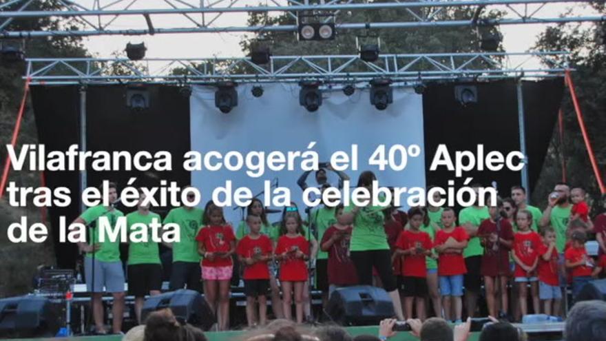 Vilafranca acogerá el 40º Aplec tras el éxito de la celebración de la Mata