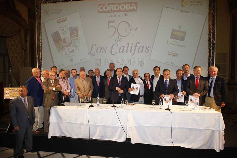 Diario Córdoba presenta el libro de los 50 años de Los Califas.