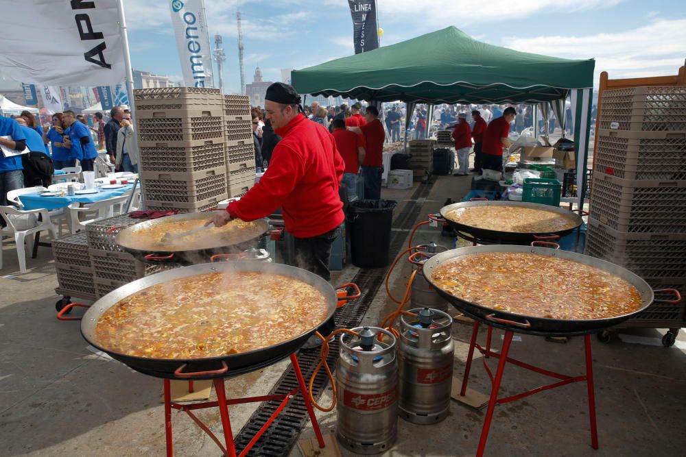 Concurso Mundial de Paellas en el Puerto