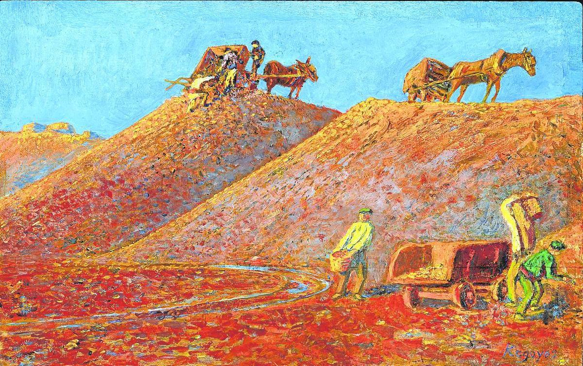 Darío de Regoyos   El hierro, depósitos (1900)
