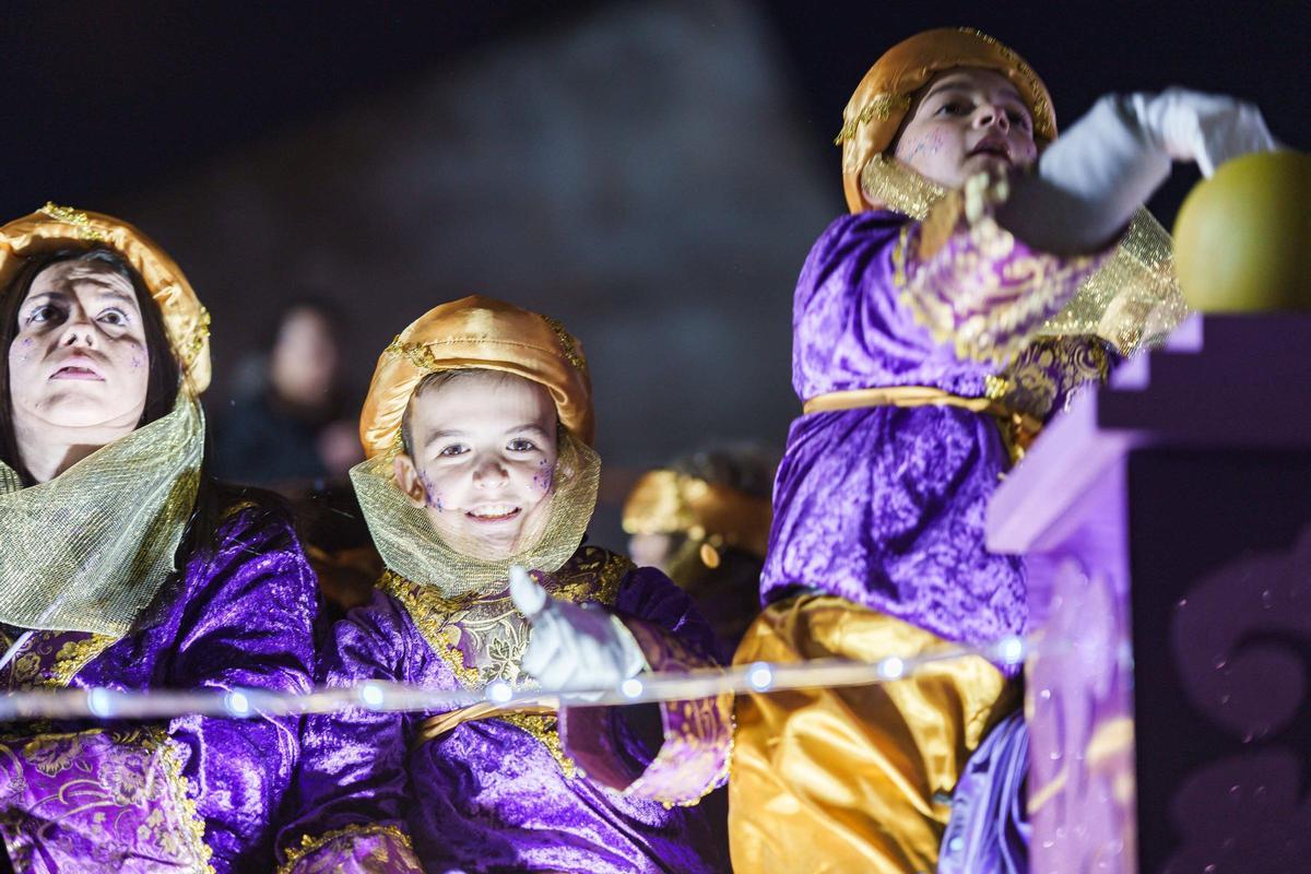 Las imágenes de la Cabalgata de Reyes Magos en Mérida
