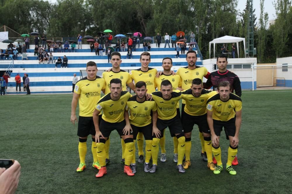 Partido entre el Lorca Deportiva y el Mar Menor