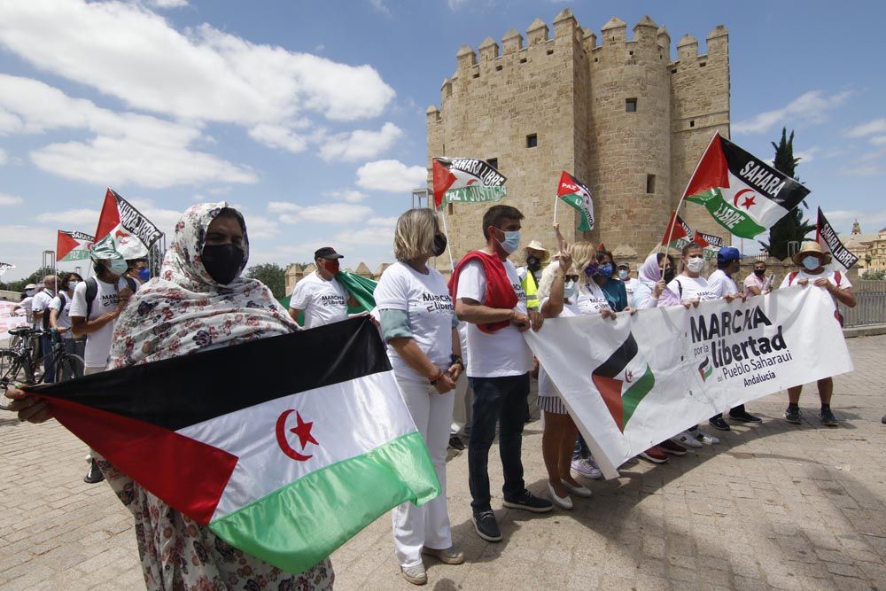 La marcha por la libertad del pueblo saharaui llega a Córdoba