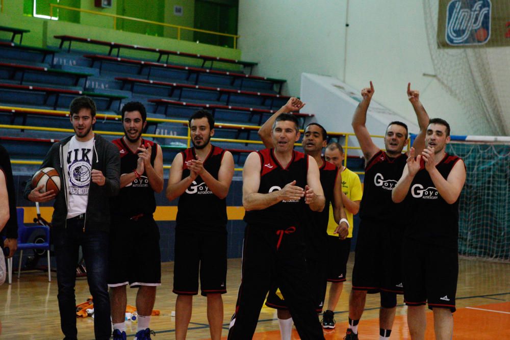 Final de la liga provincial de baloncesto