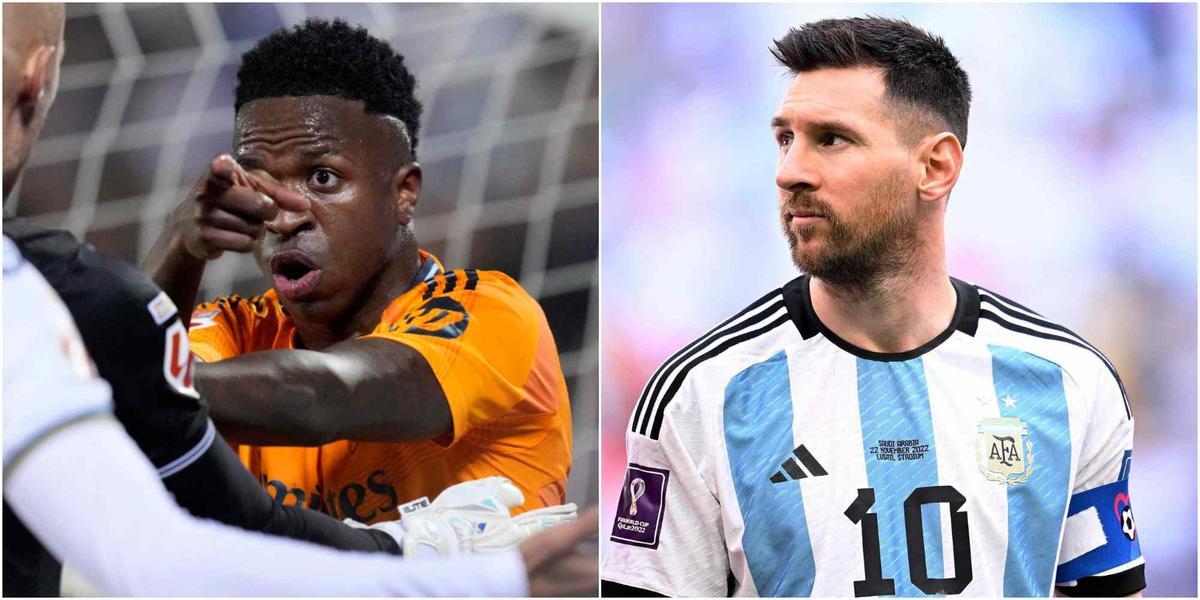 Messi humilla a Vinicius cuando se comparan los registros de ambos con sus selecciones