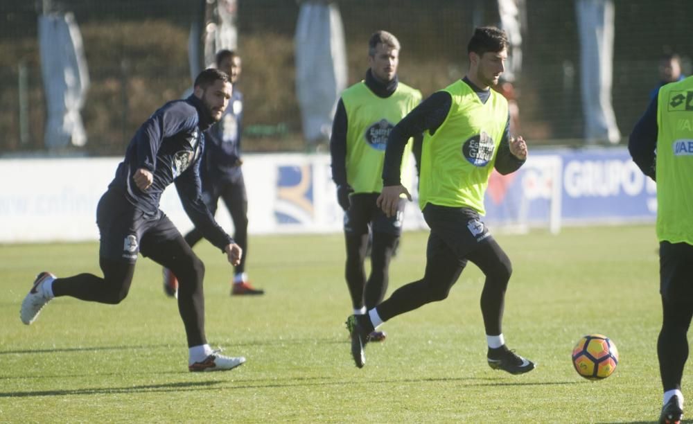 Última sesión antes del duelo ante Osasuna