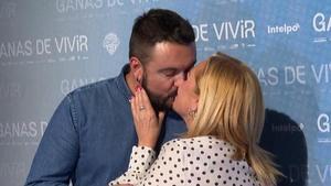 Belén Esteban y Miguel Marcos en el estreno de la nueva película de El Langui