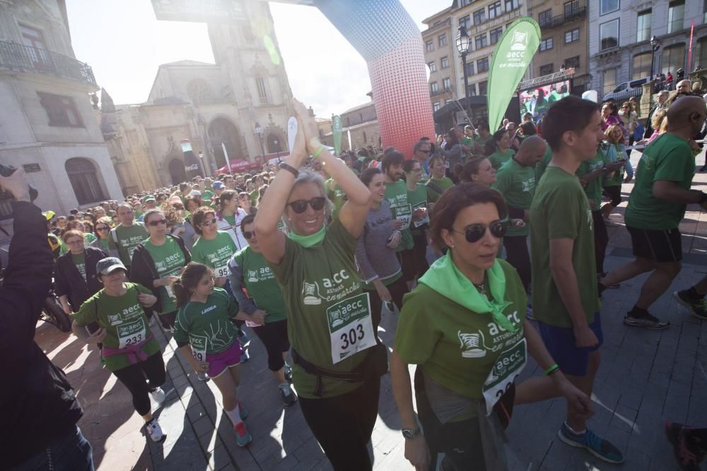 Carrera contra el cáncer en Oviedo